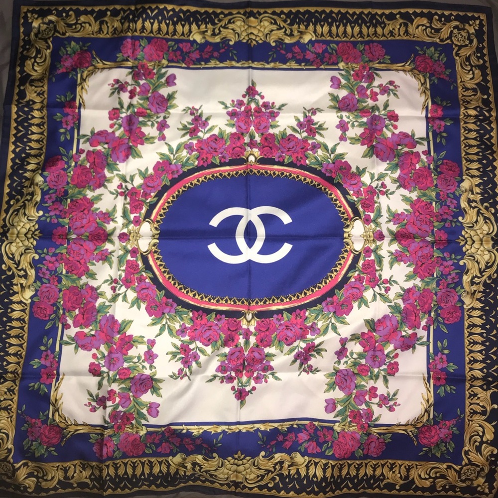 Silk Chanel scarf